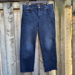 Banana Republic Indigo Denim Crop Jeans